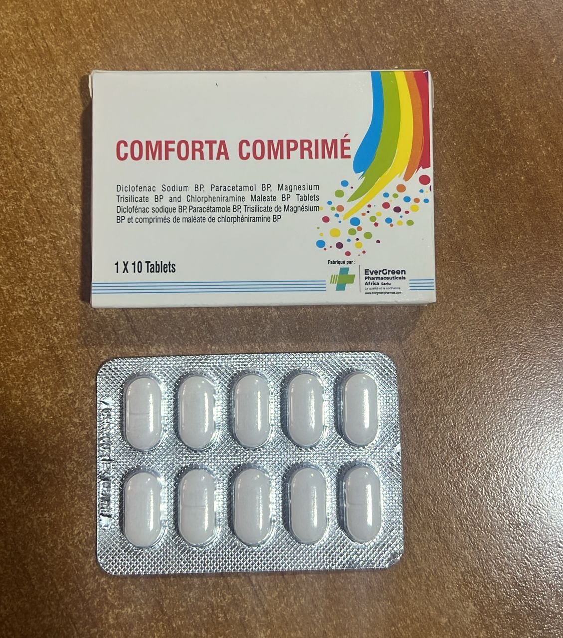 COMFORTA (tablets) — Anti-inflammatoires / Antalgiques